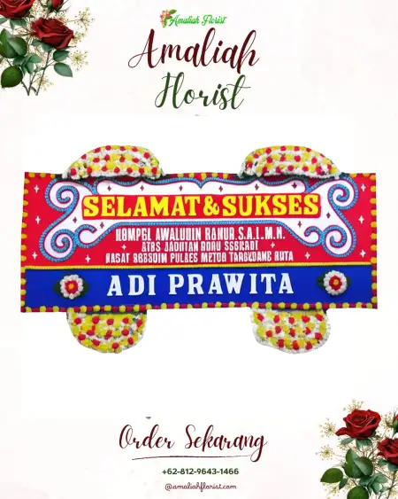 Papan Bunga Ucapan Selamat Tambakromo